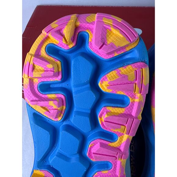 New Balance Fresh Foam X More Trail v2 Running Shoe Women's 8 Wide Blue Apricot - Picture 8 of 11